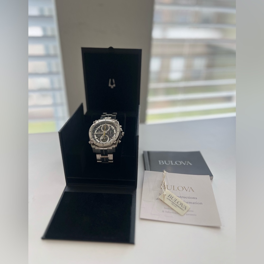 BULOVA 96B15 FOR MEN, 100% ORIGINAL